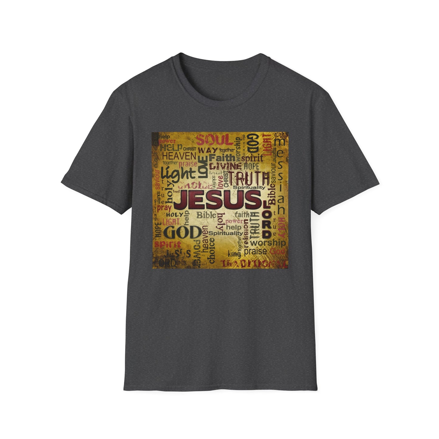 Jesus T-Shirt - Dark Heather